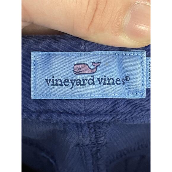 Vineyard Vines Pants Womens 00 Blue Corduroy Stretch 5-Pocket Skinny Zip Fly - Picture 9 of 13